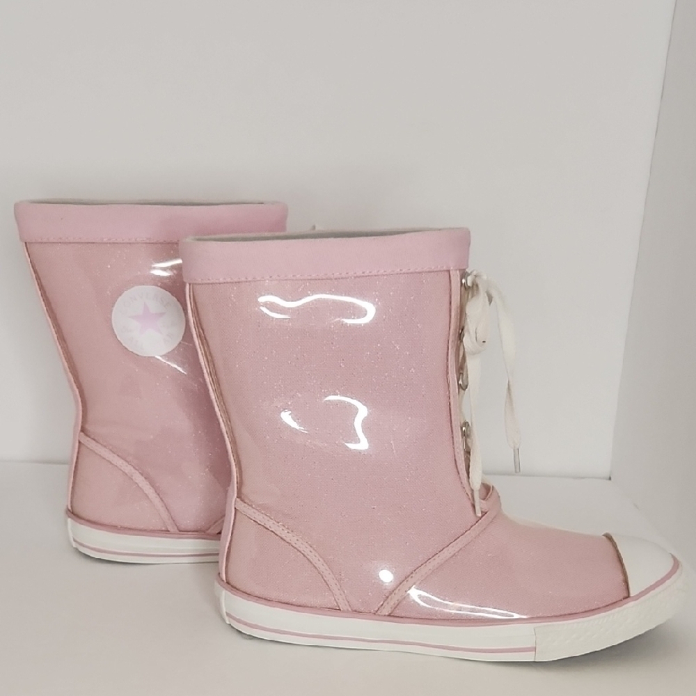 Converse Pink Kids Boots